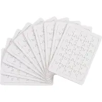 Creativ Company CC Kartonnen Puzzel A5 Wit