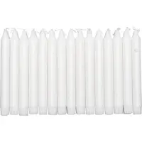 Multi Kaars 20 cm Wit 30 stuks