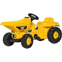 Rolly Toys RollyDumperKid CAT - Traptractor met Kiepbak