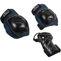 Hudora Biomechanische beschermer-set (blauw, M)