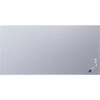 Legamaster Frameless glassboard - rechte hoeken - 100x200 cm - Chilly Lake