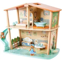 Hape Het huis van de tijgers in het oerwoud, een speelconstructie
