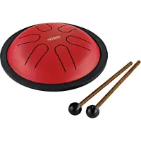 Meinl Nino Percussion Mini Steel Tongue Drum Red