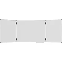 Legamaster Unite Plus triptiekbord magnetisch geëmailleerd 120 x 90 cm