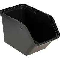Sunware Sigma Home Sorteer Unit 30L Antr Zwart zwart Kunststof Opberger