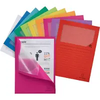 Exacompta Forever Venstermap A4 Kleurenassortiment Papier 95% gerecycled 120 micron 120 g/m² 25 Stuks