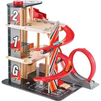 Hape Stunt-Fahrbahn mit Ladestation