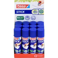 TESA Lijmstok, ecoLogo Stick lijmstift, 20 g, toonbankdisplay