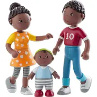 Haba Little Friends Family Time - Poppenhuis speelgoedfiguur voor mama, papa en baby
