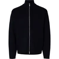 Selected Gebreid vest 'SLHTeller' marine