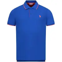 U.s. polo assn. Shirt royal blue/koningsblauw / rood