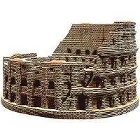 Cartonic - COLOSSEUM- 3D puzzel-kinderen en volwassenen- puzzels- DIY- decoratie