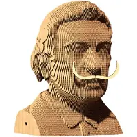 Cartonic - Salvador Dali- 3D Puzzel-Speelgoed- Puzzel-DIY- Creatief- Karton- Kinderen en volwassen- 3D- puzzel