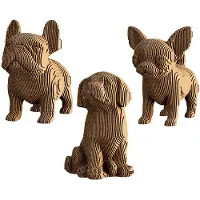 Cartonic - 3IN1 PUPPIES TRIO - 3D puzzel- puzzels- DIY- kinderen en volwassenen