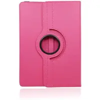 Rico Vitello Hoesje geschikt voor Apple iPad Air 2 9.7 inch 360° Draaibare Wallet case /flipcase stand/ hardcover achterzijde/ kleur Roze