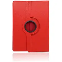 Rico Vitello Hoesje Geschikt voor Samsung Galaxy Tab A 8.0 inch (2019) (SM- T290/SM-T295) Book Case Tablet hoes/ 360° Draaibare Book case Kleur Rood
