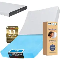 Arensberger matras 180 x 200 cm - Anna Gel Foam Matras – Nanocell Gel Foam 180 x 200 cm x 13 cm – H3 Hardheid – Ademend – Afneembare Hoes 240 g/m² – Wasbaar tot 60 °C – Gerold Comfortmatras