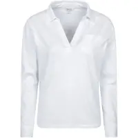 Mountain Warehouse Dames Brae Relaxed Fit Polo Shirt (Wit)