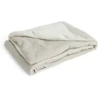 HAY Air Quilt plaid Soft grey, 140x200 cm
