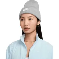 Nike Volwassen uniseks Futura Peak muts (Donkergrijze Heide/Wit)