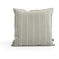 HAY Terrazza Ottoman 60 x 60 | Grey narrow stripe