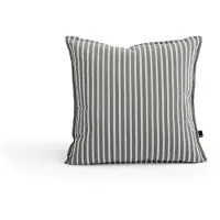 HAY Terrazza Ottoman 50 x 50 | Grey bold stripe