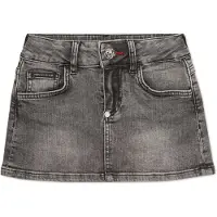 Philipp Plein Rok grey denim