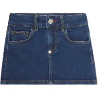 Philipp Plein Rok donkerblauw