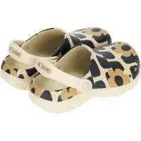 Regatta - "Orla Kiely" Klompen met grote bloemprint voor kinderen, model RG12604 (maat 36 EU), zwart/wit