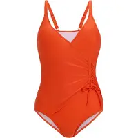 Regatta Dames Baylenne Eenvoudig Badpak (Tangerine Tango)