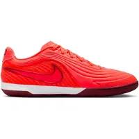 Nike Tiempo Reactgato Zaalvoetbalschoenen (IN) Felrood Oranje Bordeauxrood