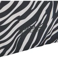 Regatta Boulder Zebraprint boodschappentas (Zwart/Wit)
