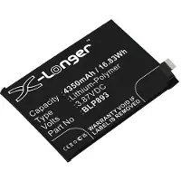 123accu OPPO Reno 7 / BLP893 accu (4350 mAh, huismerk)