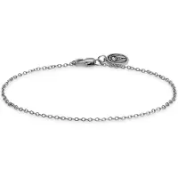 Lucleon Essentials | 1,5 mm Lichtgewicht Zilverkleurige Armband met Kabelschakels