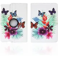 Rico Vitello Hoesje Geschikt voor Samsung Galaxy Tab E 9.6 inch (T561/T560) Book Case Tablet hoes/ 360° Draaibare Book case Print (3)