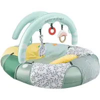 Sophie La Girafe Sophie de Giraf Cocoon’aire – Opblaasbare babygym en Speelplek met Boog, Zacht & Comfortabel, Stimuleert Zintuigen en Motoriek voor Baby’s vanaf 0+ maanden