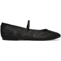 Ralph Lauren Ballerina met riempjes 'JAYNA' zwart
