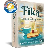 Gam'InBIZ Fika - Kaartspel voor 2 personen - Geïllustreerd door Beth Sobel - Speelgoed van het Jaar 2023