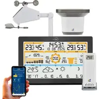 TFA-Dostmann TFA.me ID-05 35.8106.01 WiFi-weerstation Verwachting voor 4 dagen Aantal sensoren max.: 50
