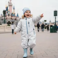 Ducksday Regenpak – Regenoverall – Waterdicht & Ademend – PFAS-vrij – Gerecycled Polyester – Maat 98/104 – Jackie