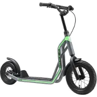 Star Scooter Autoped, 12 inch + 10 inch, grijs unisex