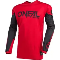 O'Neal Element Threat Rood Zwart Motocross Jersey Maat XL