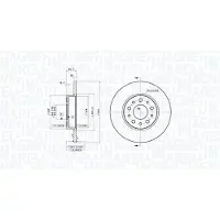 MAGNETI MARELLI 360406121301 Remschijf