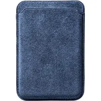 Alcanside Alcantara MagSafe Wallet Kaarthouder Ocean Blauw