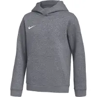 Nike Park 26 Fleece Pullover Hoodie Kids Donkergrijs Wit
