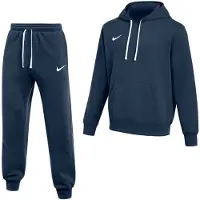 Nike Park 26 Fleece Pullover Hoodie Joggingpak Donkerblauw Wit