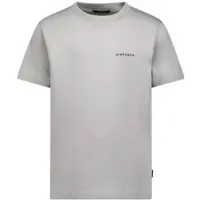 Airforce T-shirt lichtgrijs Jongens Katoen Ronde hals Effen - maat 104