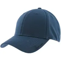 Herman vigo Donkerblauwe baseballpet met gesloten achterkant