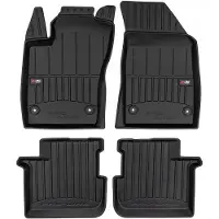 Frogum PROLINE Automatten - Geschikt voor FIAT TIPO Sedan (vanaf 2015) - 4-delig - TPE Rubber - Zwart