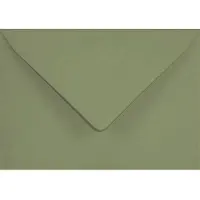 Netuno Ecologische groene enveloppen A6 - 125 x 175 mm - B6 - 100 stuks - NK natgelijmde - 120 gram - Materica -